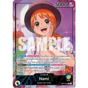 Nami (Whole Cake Island Arc) (OP11-041) (One Piece Promotion Cards)