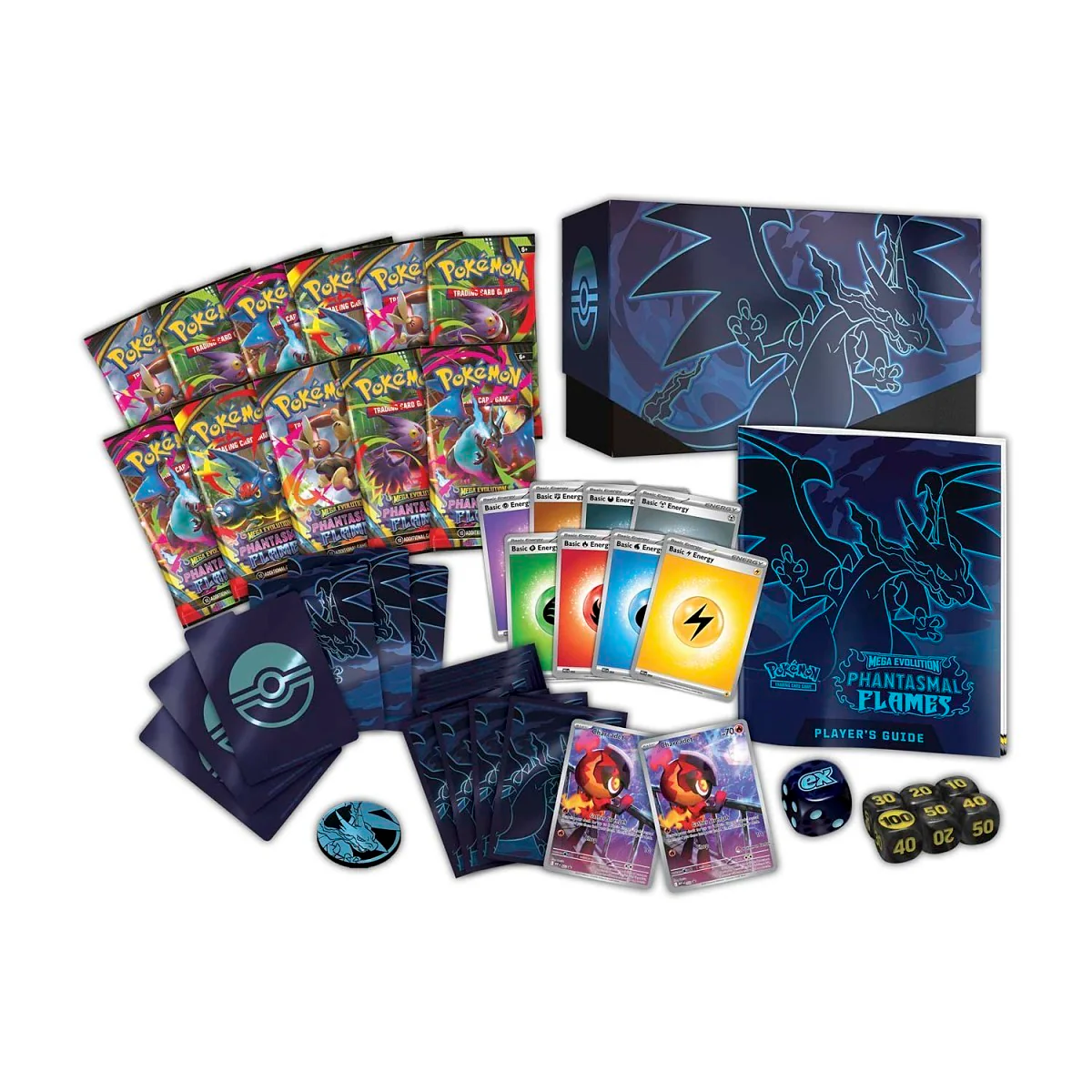 Pokemon: Phantasmal Flames Pokemon Center Exclusive Elite Trainer Box (ETB) - Image 8