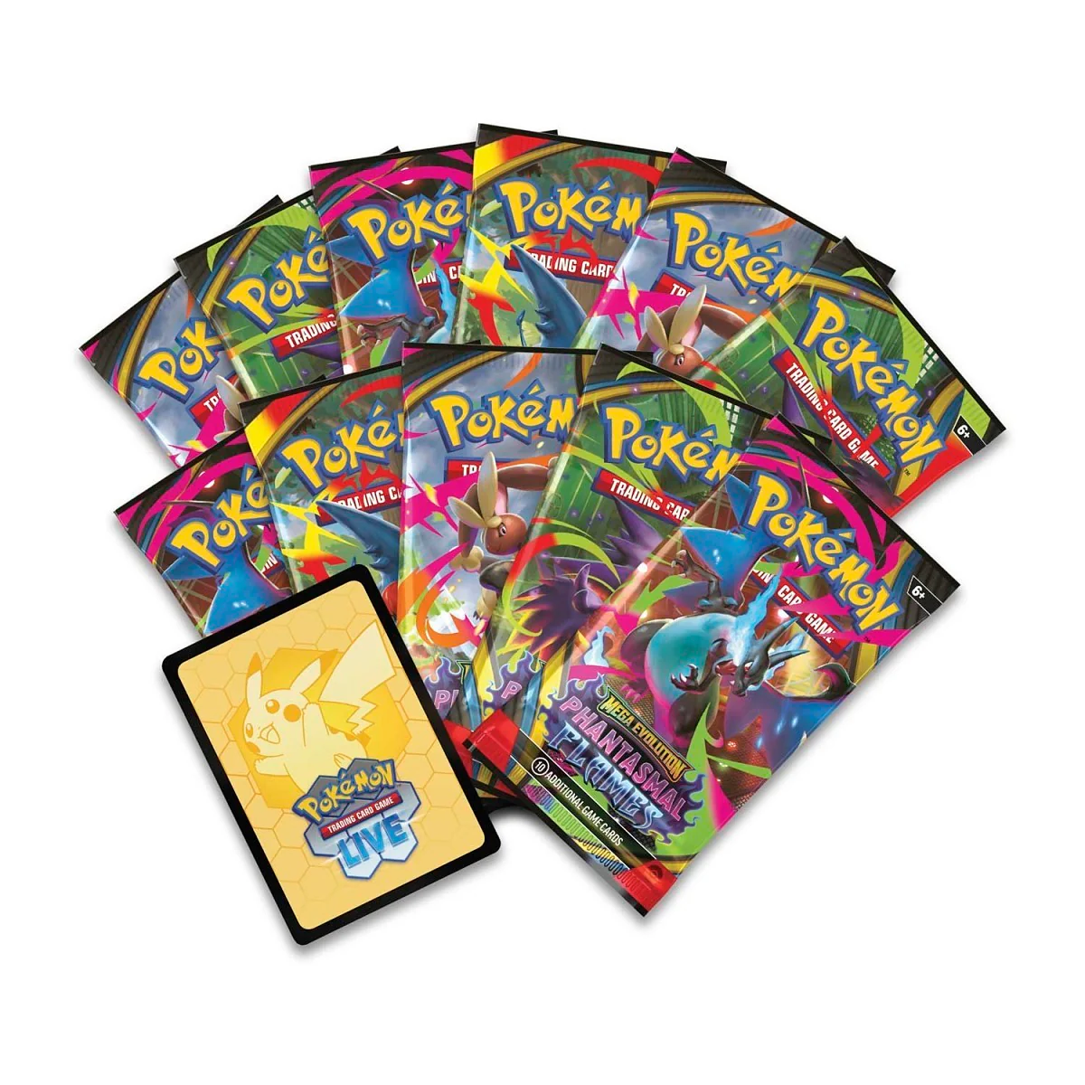 Pokemon: Phantasmal Flames Pokemon Center Exclusive Elite Trainer Box (ETB) - Image 6