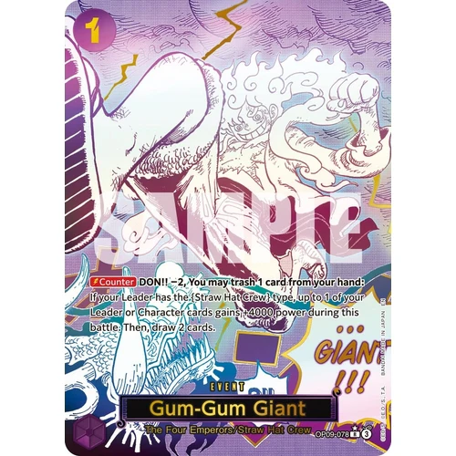 One Piece Single Cards